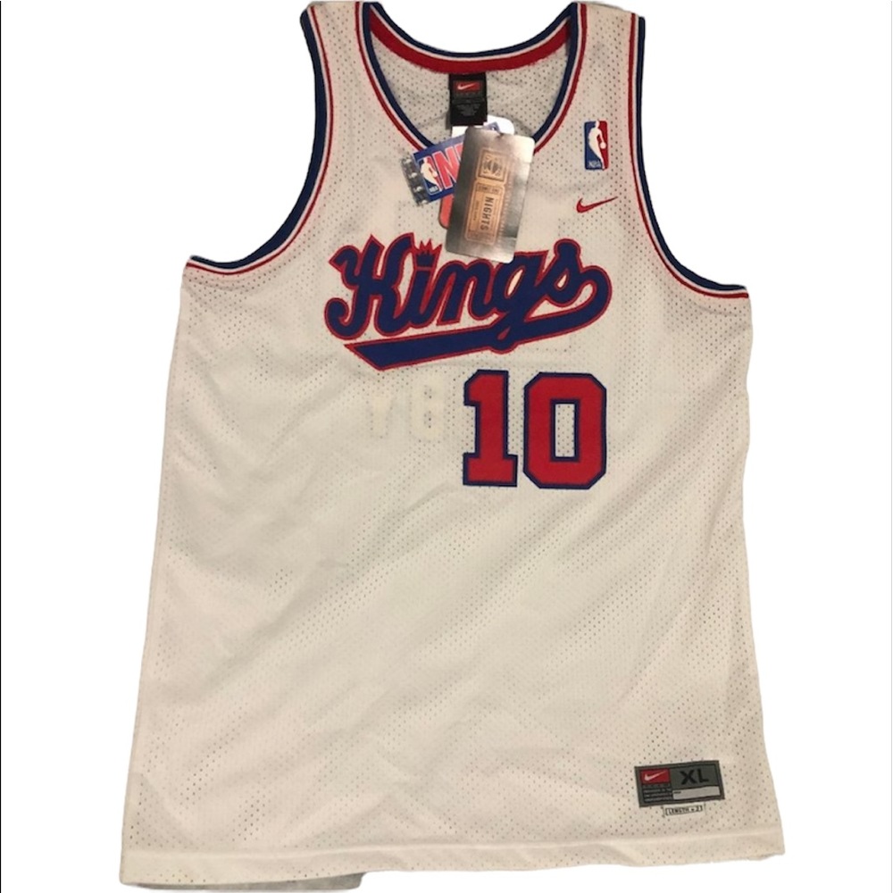 Nike Mike Bibby Sacramento Kings Hardwood Classic NBA Basketball Jersey